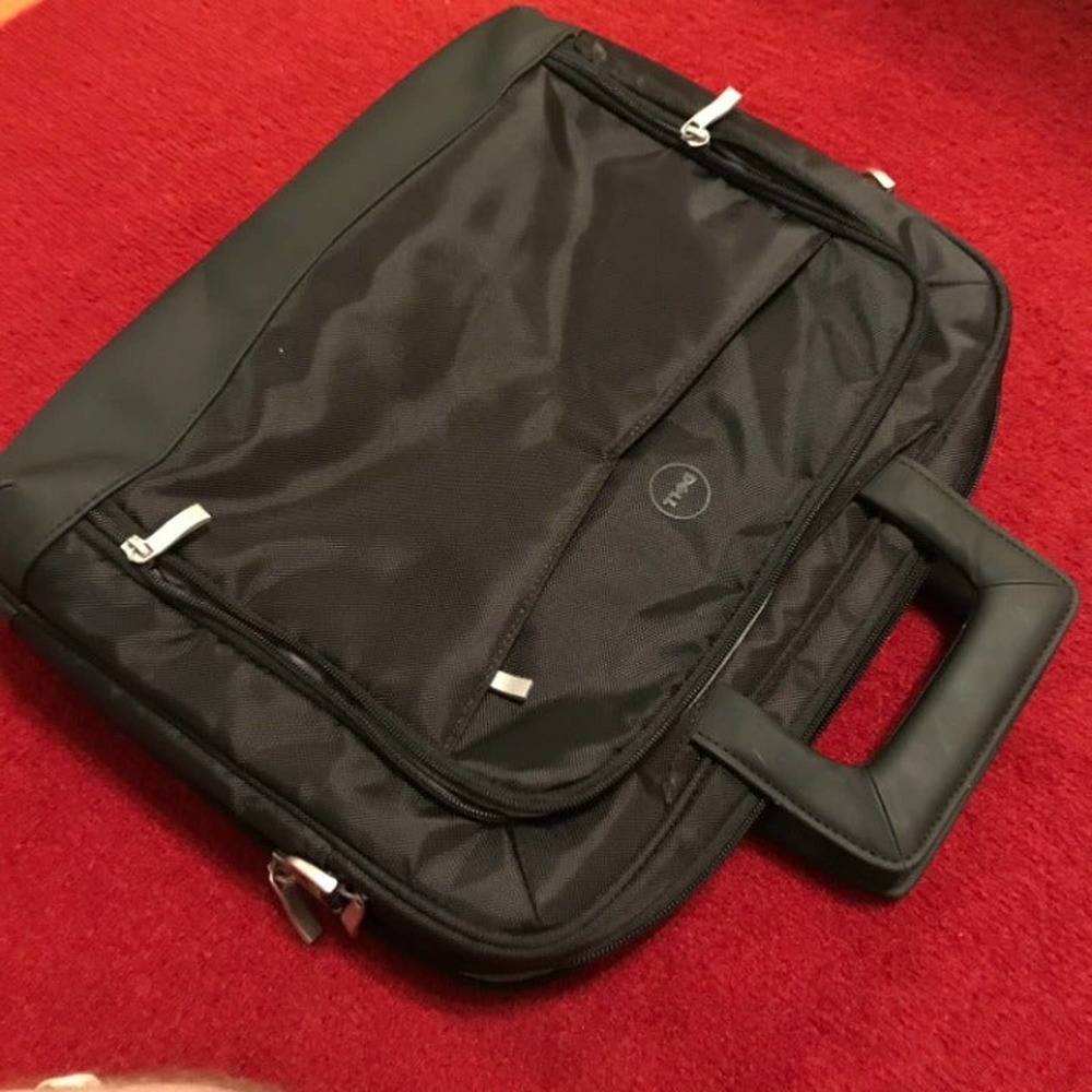 Dell Nylon Laptop Bag Briefcase With Compartments And… Gem